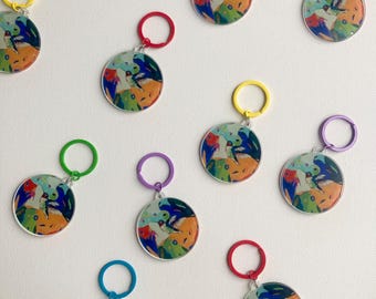 Hummingbird Keychain