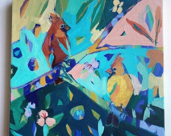 Listening: Original Painting