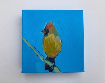 Cardinal: Small Painting