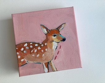 Fawn Small Painting
