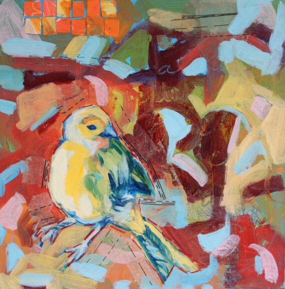 handmade artwork yellowbird art & design