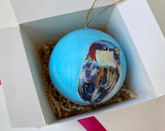 Sparrow Ornament