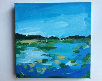 Stop for a Moment: Original Painting