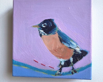 Robin Small Painting