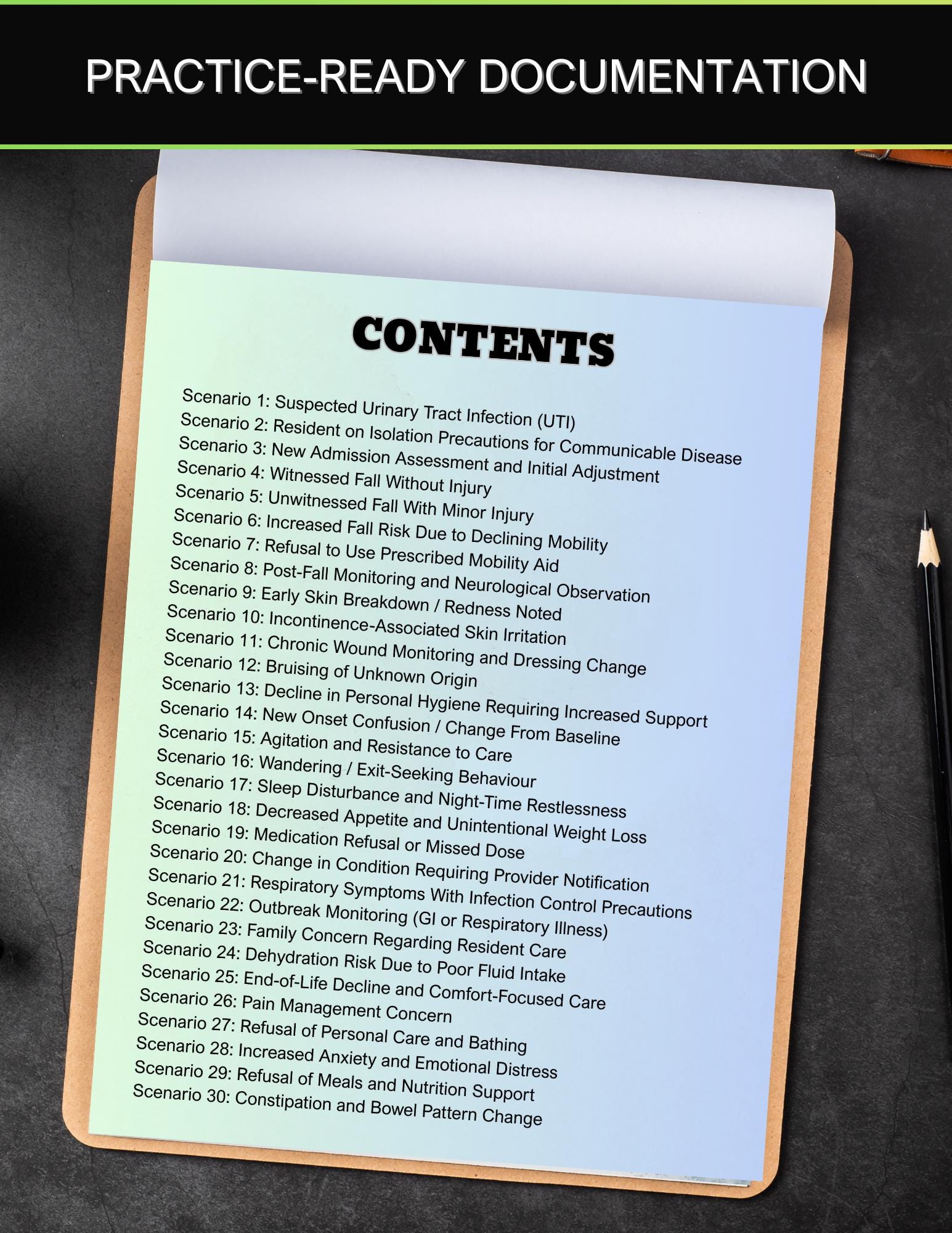 Dar Notes Assisted Living Nurse Documentation Printable Templates, Printable SBAR ...