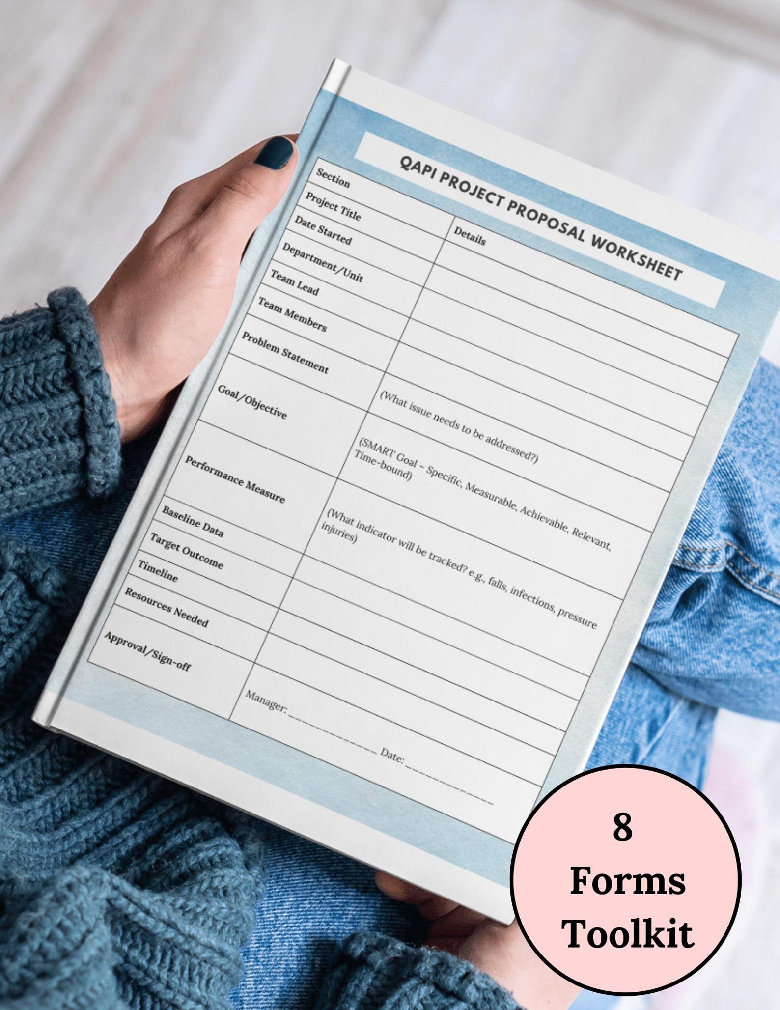 QAPI Worksheet Toolkit, Long Term Care Forms, Nursing Home Compliance ...