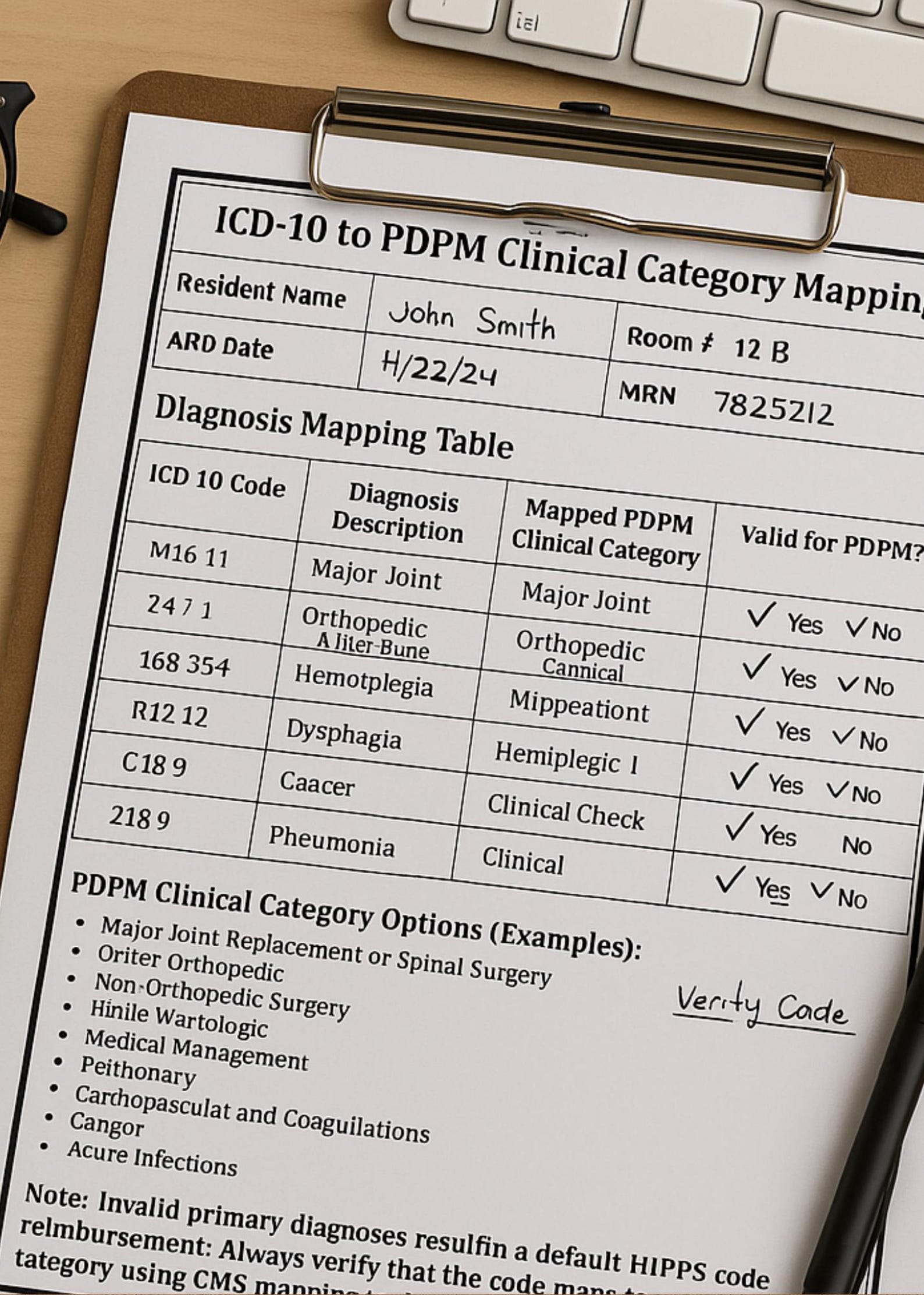 Pdmp Checklist.pdf PDPM MDS Meeting Printable Toolkit for Mds Coordinator, Director of ...