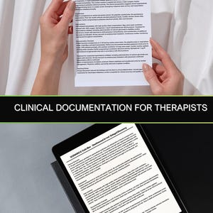 May include: Hands hold a document detailing a Code Blue scenario, focusing on hyperkalemia leading to cardiac arrest. The image also shows a tablet displaying a document about an unwitnessed arrest. The text is for clinical documentation.