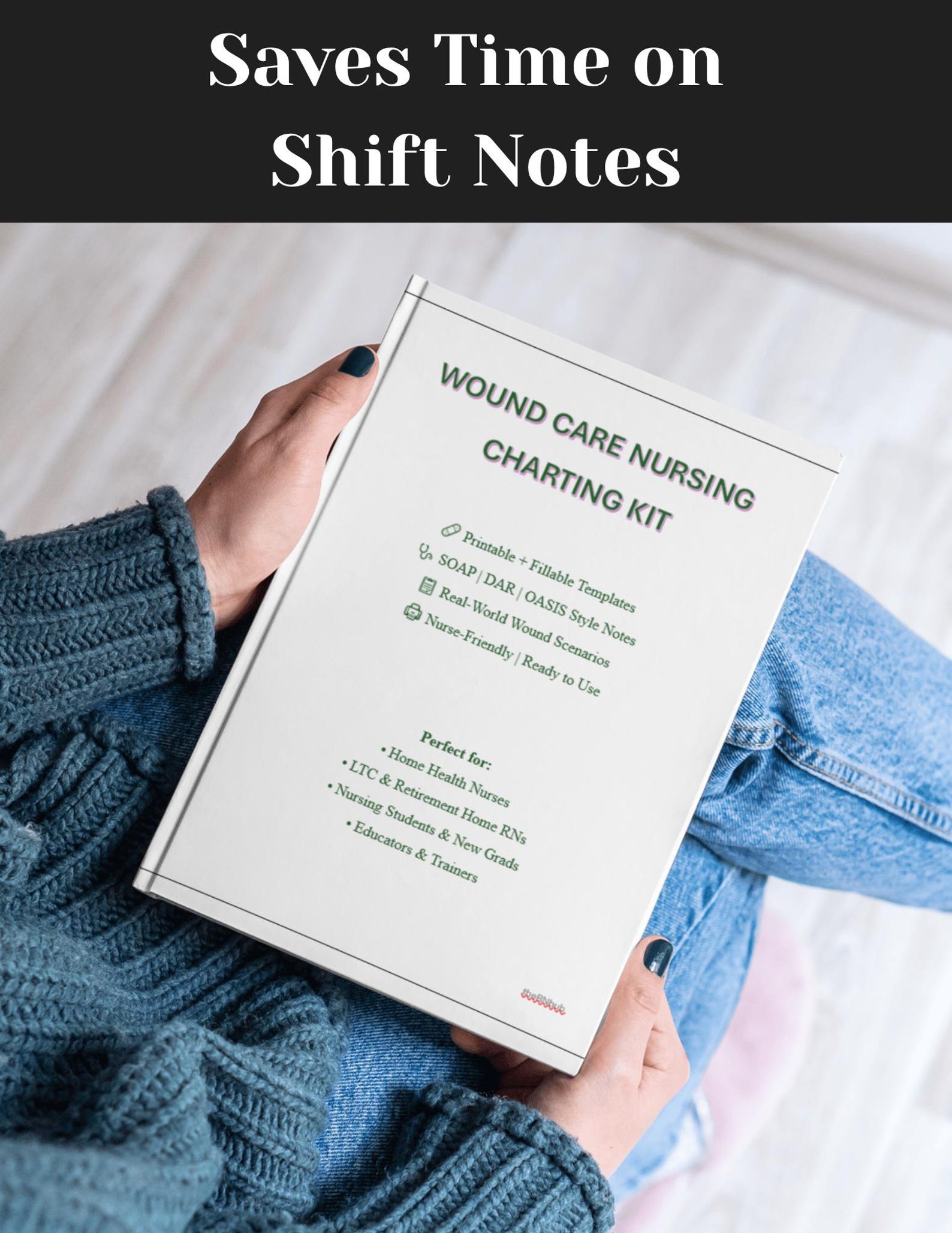 Wound Care Nursing Charting Kit, Soap, Dar, Oasis Notes, Printable and ...