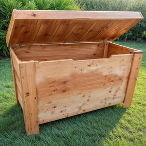 DIY Wooden Toy Storage Chest Build Plan (36x16x20.75)