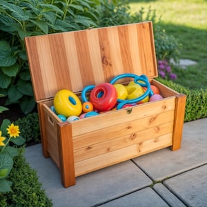 DIY Wooden Toy Chest Plan: Step-by-Step Build (36x16x17 inches)