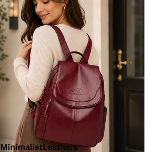 Soft Leather Backpack Purse For Women Backpacks Versatile Shoulder Bag? ALTOSY Genuine Leather Backpack Purse for Women Convertible  main image 2