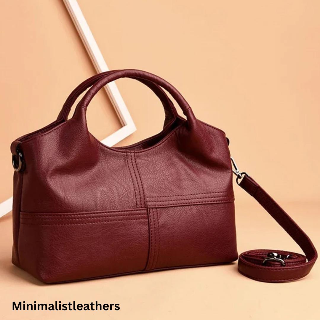 Hogsback Leather Handcrafted Full Grain Leather Hobo Bag: Soft Genuine Leather Crossbody ...