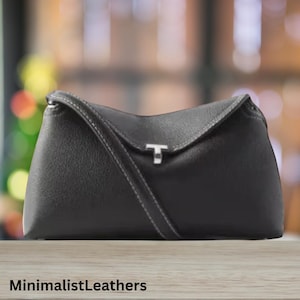 Leather Crossbody Bag - Vintage Handmade Shoulder Bag - Elegant Purse for Women - Everyday Leather Satchel, Gift for Her