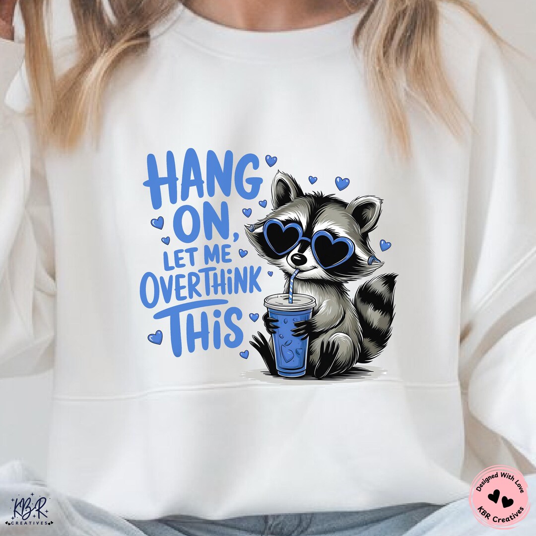 Hang on Let Me Overthink This Vintage Retro Funny Adult Humor Tshirt ...