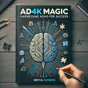 AD4K Magic: Aproveitando o TDAH para o sucesso | E-book sobre TDAH para foco, produtividade e autoestima