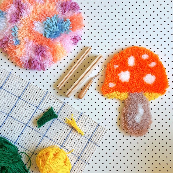 Large Latch Hook Rug Kits Etsy