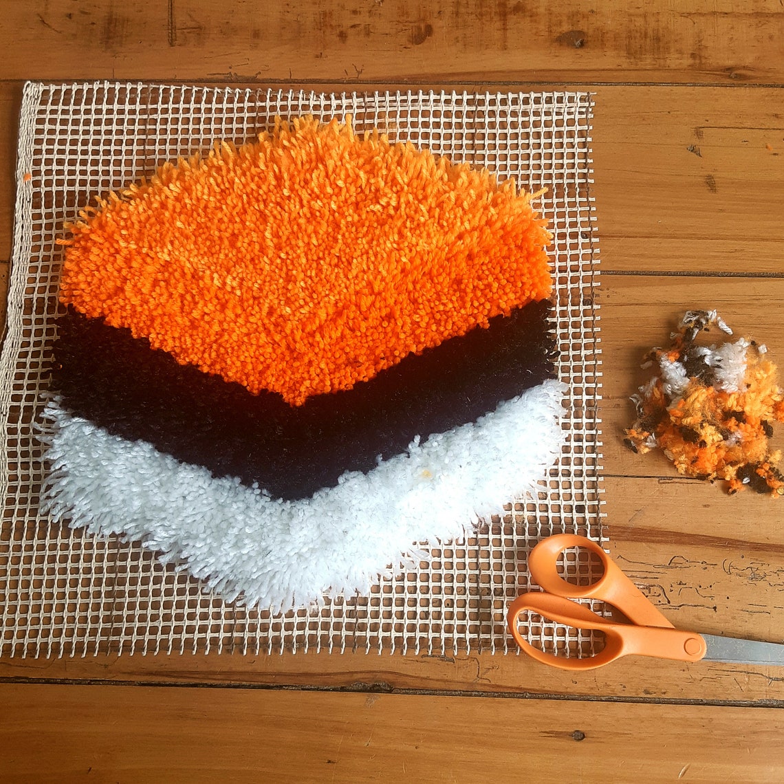 Licorice Allsorts Latch Hook Kit. Liqurorice Allsort Rug Etsy