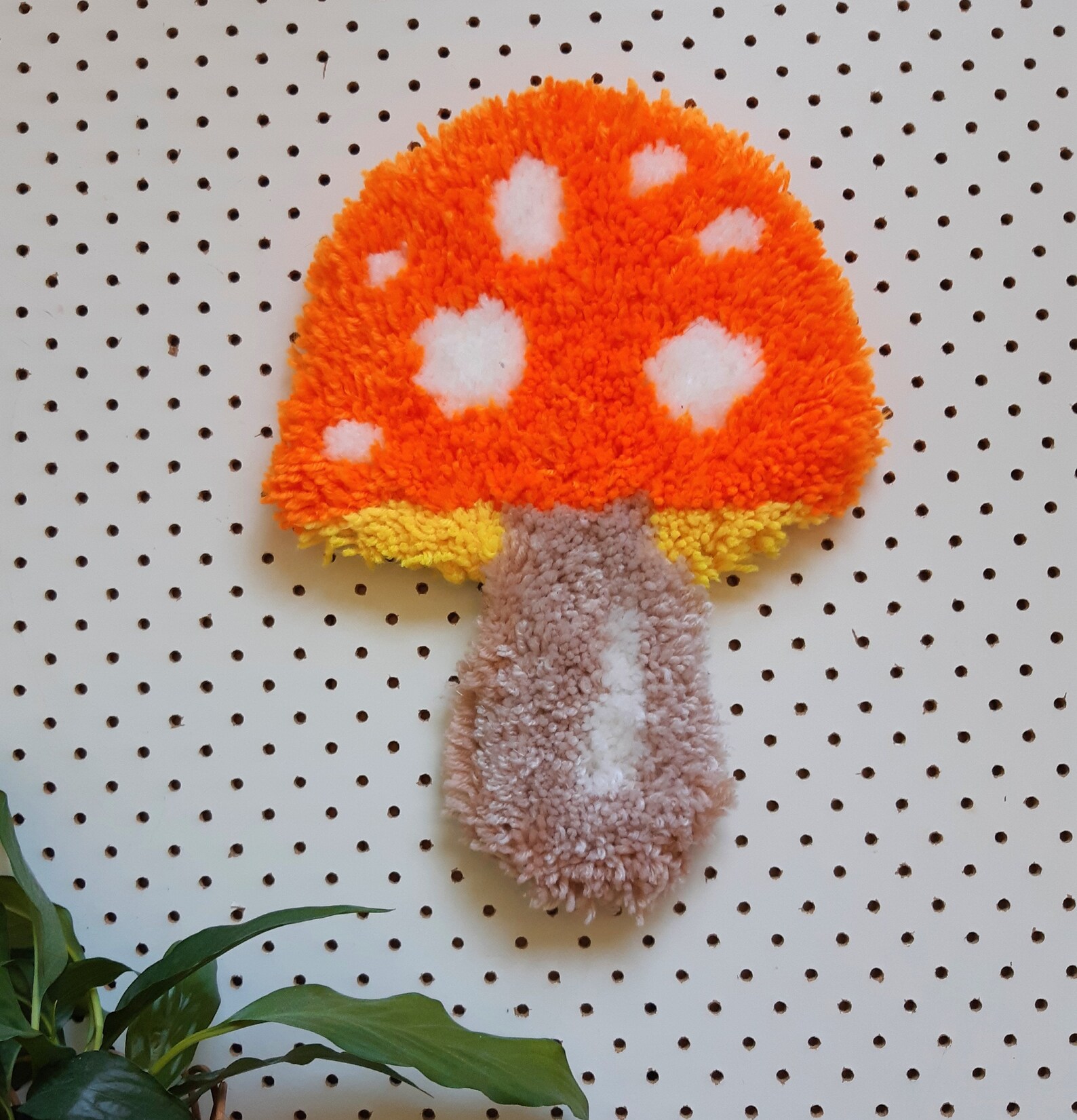 Mushroom Latch Hook Kit. Rug Hooking Starter Kit. Includes Etsy