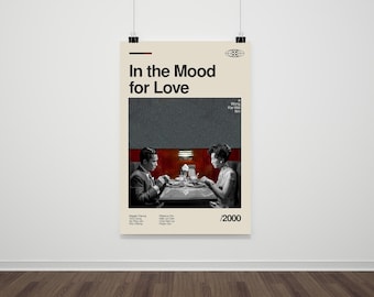 Film Poster Druck: Retro Film Kunst - Vintage Wand Dekoration