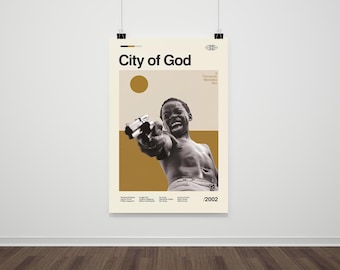 city-of-god-2002-movie-poster-minimalist-midcentury-wall-art-print-etsy