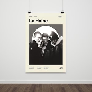 La Haine Movie Poster: Retro Art Print
