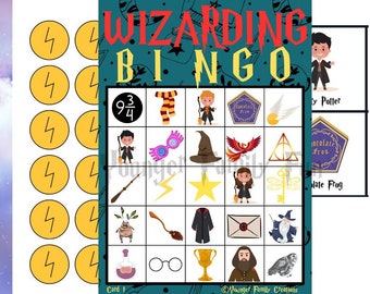 Wizarding Bingo  - PRINTABLE
