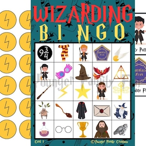 Wizarding Bingo  - PRINTABLE