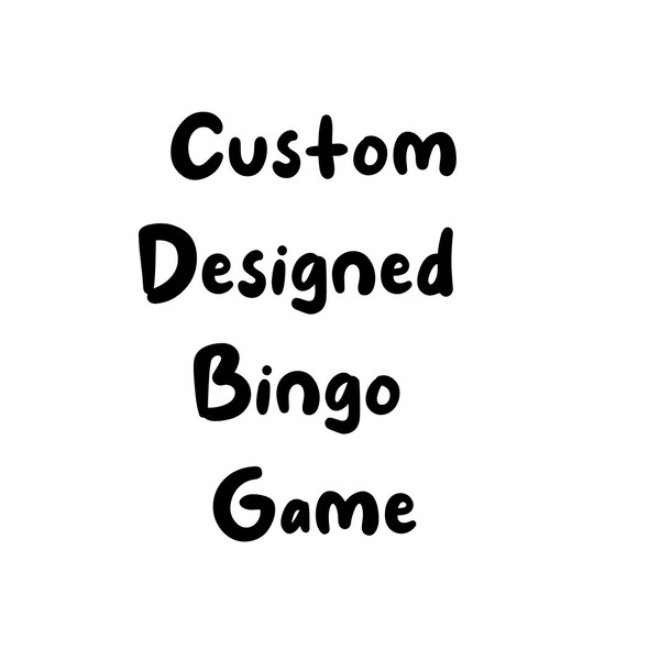 Bingo Set Etsy