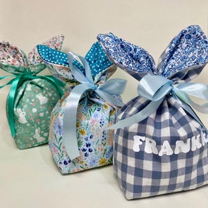 Custom Easter Bunny Bags (personalised)