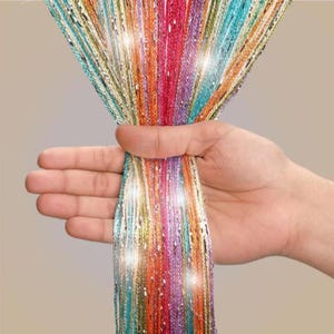 Door Curtain Window Panel Room | Divider Crystal Tassel Fringe Beaded Curtain | Room Divider Thread String Curtain