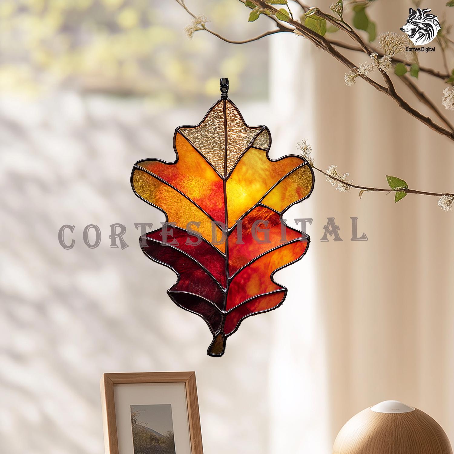 Attrape-soleil En Acrylique écureuil D'automne - Décoration De Fenêtre