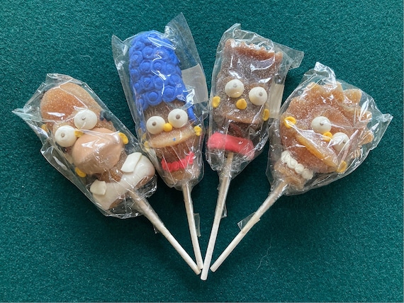 Vintage 2001 Frankford SIMPSON FAMILY Jelly Pop Candy Etsy