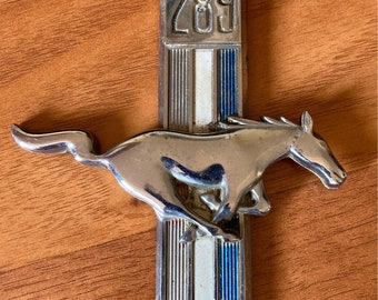 Original Ford Mustang 289 Emblem