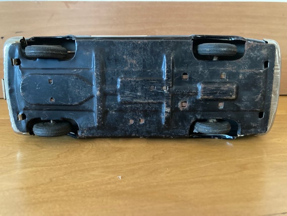 Vintage Tin Police Patrol Car Ichiko Made in Japan 1960s - Etsy