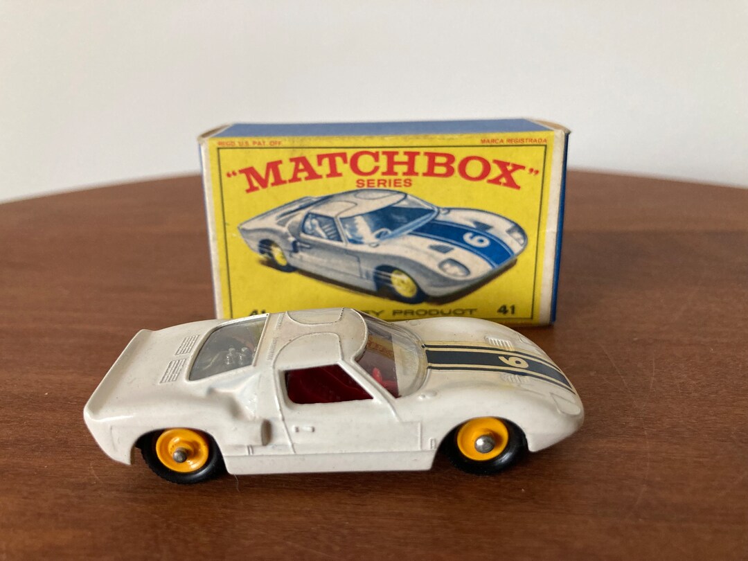 Original Matchbox Series 41 Ford G.T. Racer - Etsy