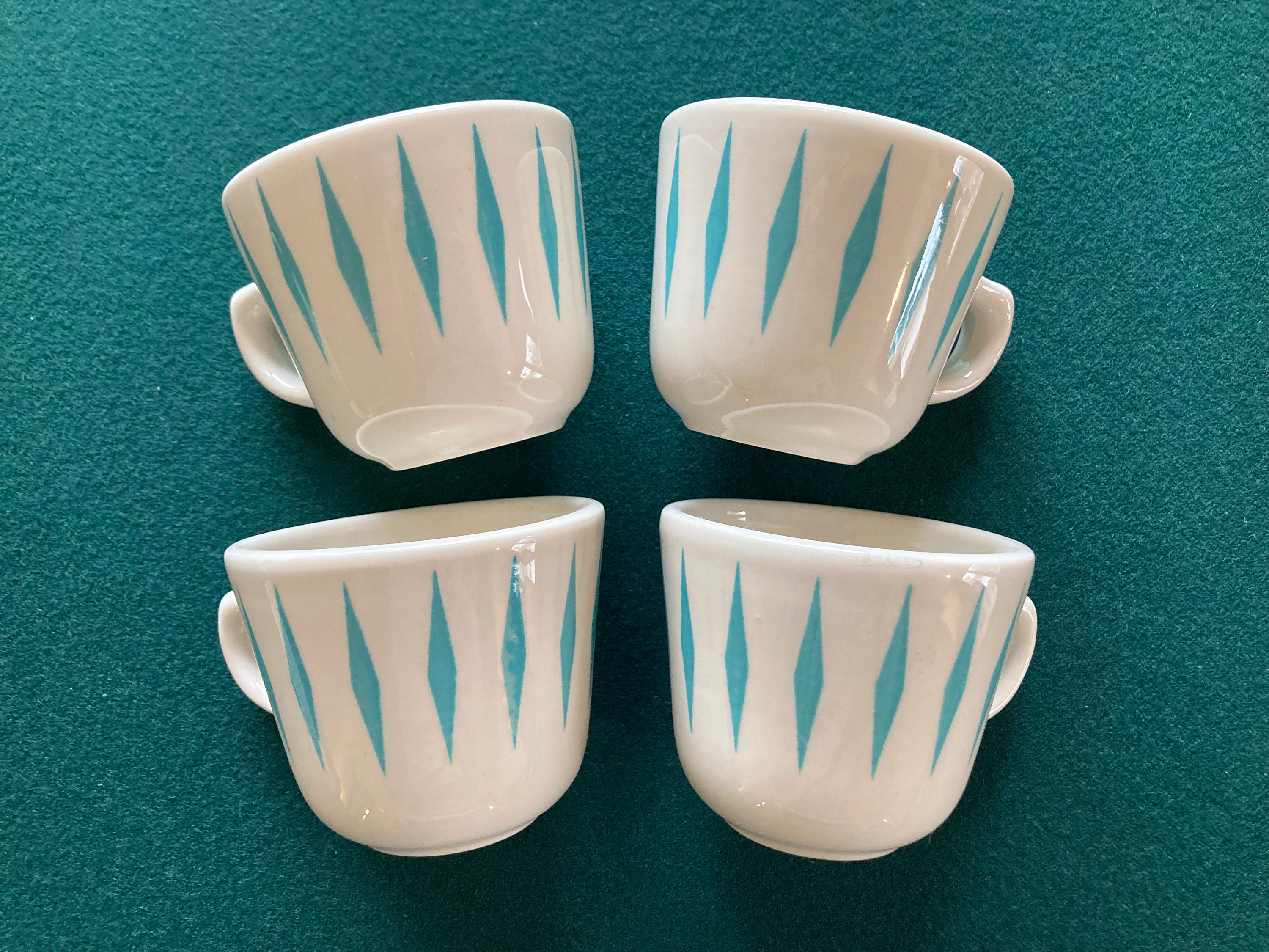Homer Laughlin Diamond Pattern Diner Dishes - Etsy