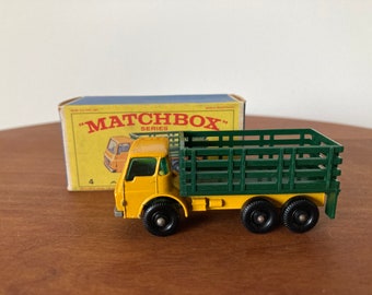 Original Matchbox Series 4 Stake Truck