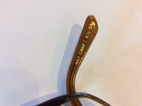 1950's 60's Art Craft Cat Eye Glasses NICE! - image 2