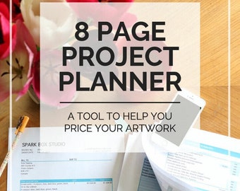 Guía de precios de obras de arte: Planificador de proyectos en Excel