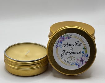 Beeswax Candle (30g) – Wedding Favor