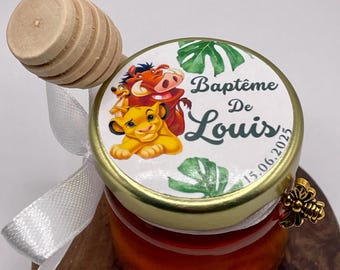 Gifts for baptisms, weddings, birthdays, baby showers... Full of honey or to fill with honey, sugared almonds, jam, sweets...