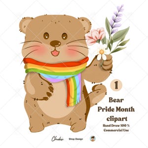 Gay Stimme zählen Sie mich im warmen Bären Clipart, LGBTQ Pride Monat, niedliches seltsames Tierdesign, LGBT Sublimations-Shirt, Stolz Geschenk PNG, Kaffeetasse