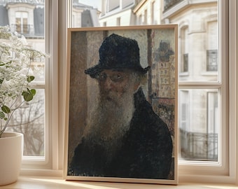 シェフ、ペール・ポール - クロード・モネ手描き油絵複製、キッチン