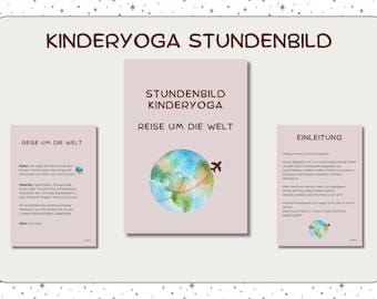 Stundenbild Kinderyoga - Reise um die Welt