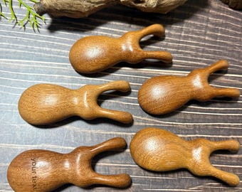 Sandalwood Deer-Shaped Massager | Designed to stimulate the eye meridians and relax muscles | Custom engraving available