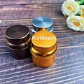 Personalized Mini Metal Pill Box | Custom Name Pill Container | Portable Pocket Pill Case | Travel Pill Organizer | Customized Gift