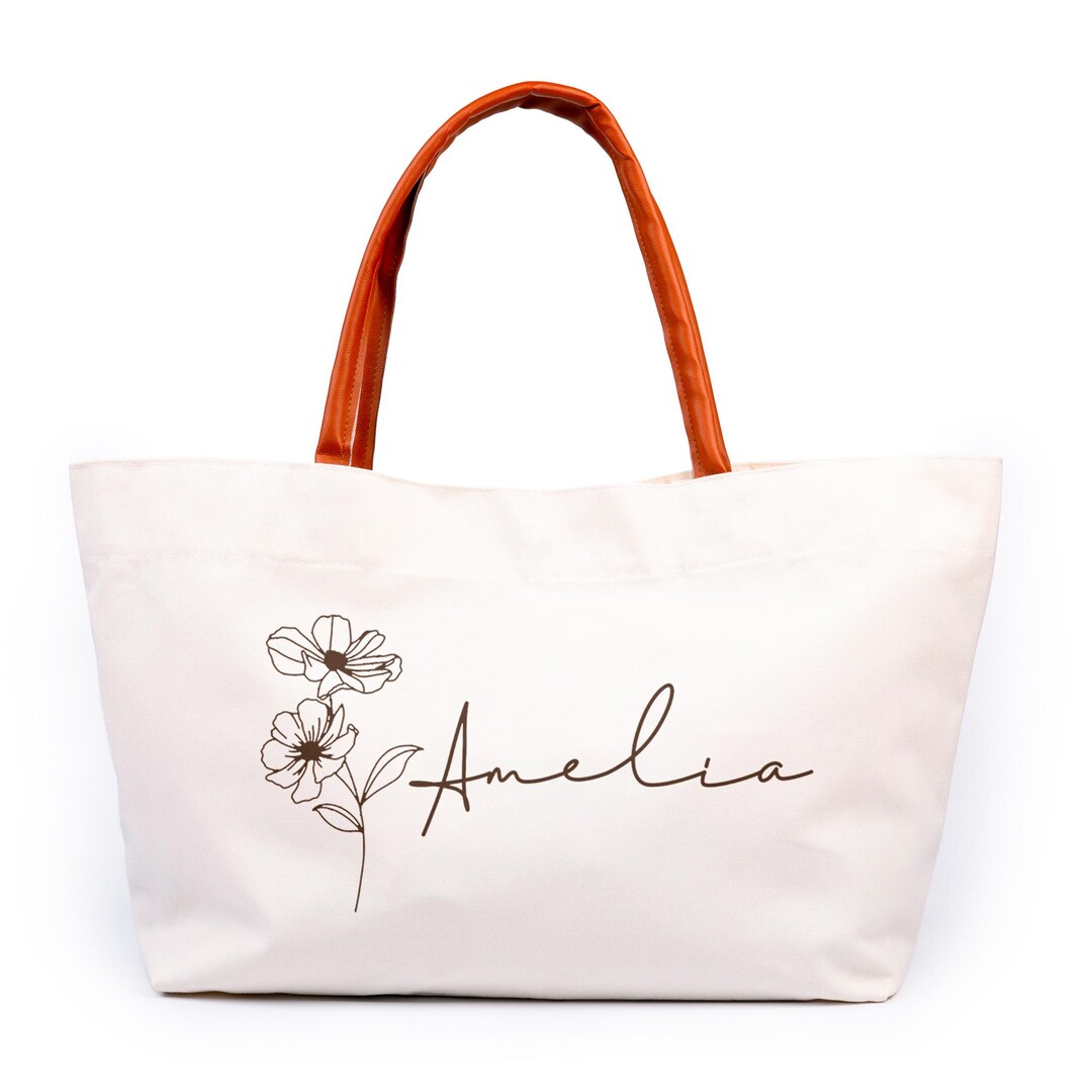 Personalized Bridesmaid Tote Bags, Custom Bridesmaid Gifts ...