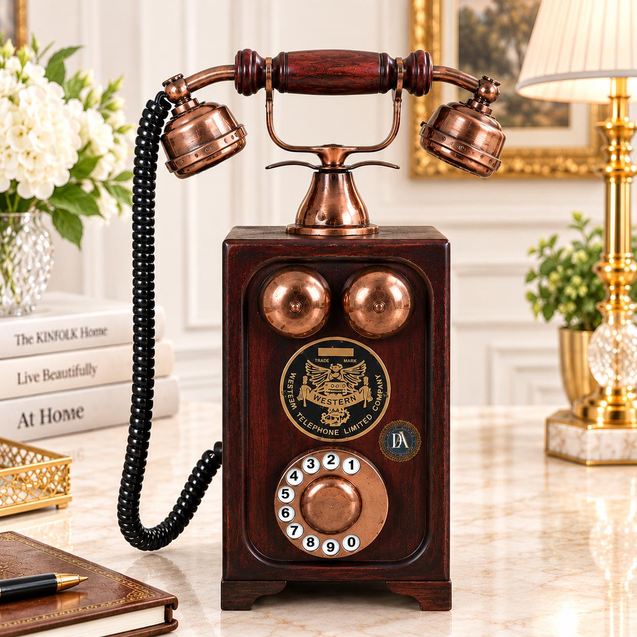 ヴィンテージ風／CDラック／Telephone Box型／木製 Antique Wooden Telephone Box - Etsy