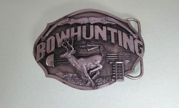 Vintage Metal Belt Buckle Siskiyou Buckle Co Colorado Bow  display picture 2